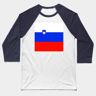 Slovenia flag Baseball T-Shirt